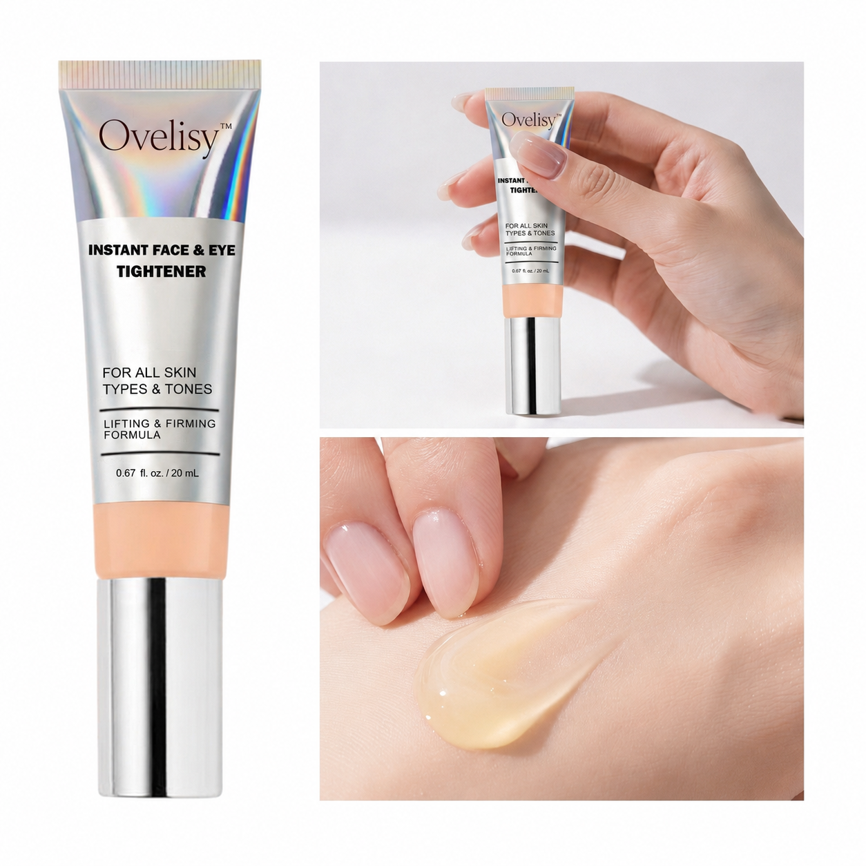 Ovelisy™ Instant Face Temporary Tightener – Instant visible results in 60 seconds
