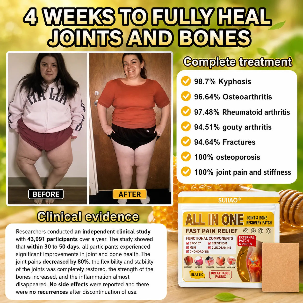 One last chance! Grab this lucky find at 80% OFF!🔥 180-day money back guarantee! Free air shipping! Ovelisy®