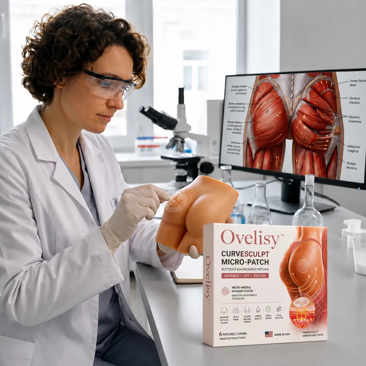 💥Selling out soon🔥-Ovelisy™ CurveSculpt Micro-Patch ✦ Sculpt • Firm • Smooth Lower Body Curves ✦ Micro-Needle Infusion System