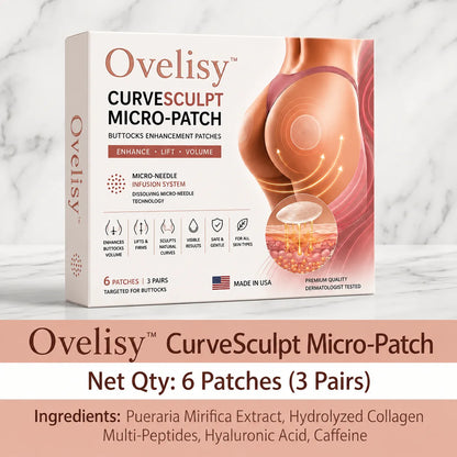 💥Selling out soon🔥-Ovelisy™ CurveSculpt Micro-Patch ✦ Sculpt • Firm • Smooth Lower Body Curves ✦ Micro-Needle Infusion System