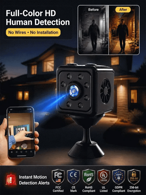 1080P Wi-Fi Surveillance Camera with Night Vision