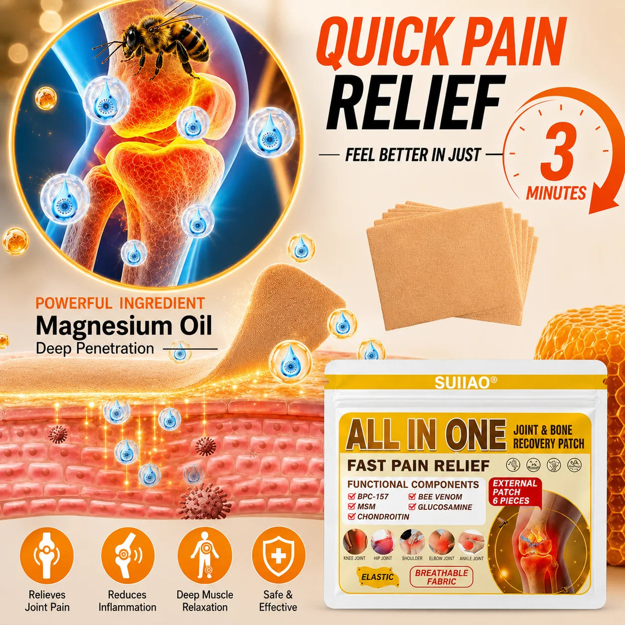 One last chance! Grab this lucky find at 80% OFF!🔥 180-day money back guarantee! Free air shipping! Ovelisy®