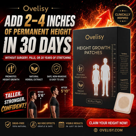 HEIGHT GROWTH  PATCHES  | Ovelisy