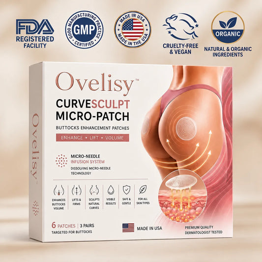 💥Selling out soon🔥- Ovelisy™ CurveSculpt Micro-Patch ✦ Sculpt • Firm • Smooth Lower Body Curves ✦ Micro-Needle Infusion System