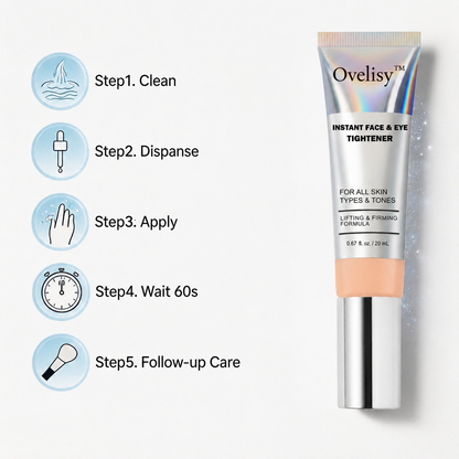 Ovelisy™ Instant Face Temporary Tightener – Instant visible results in 60 seconds