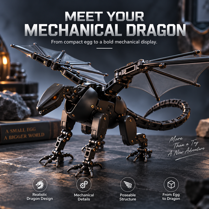 🐉⚡ Transforming Dragon Egg – Hatch a Powerful Mechanical Dragon! 🥚🔥