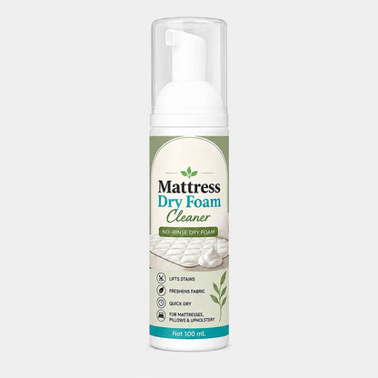 No-Rinse Mattress Dry Foam Cleaner-Enzyme- Powered Formula with Quick-DryTechnology- deal for Mattresses Sofas, Car Seats & pillows