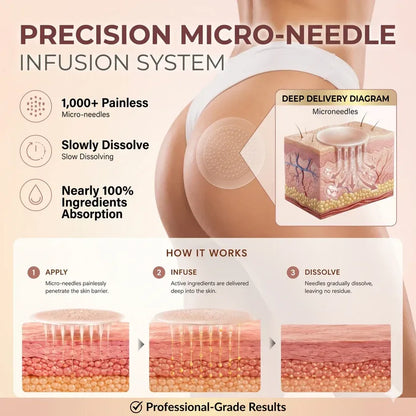 💥Selling out soon🔥-Ovelisy™ CurveSculpt Micro-Patch ✦ Sculpt • Firm • Smooth Lower Body Curves ✦ Micro-Needle Infusion System