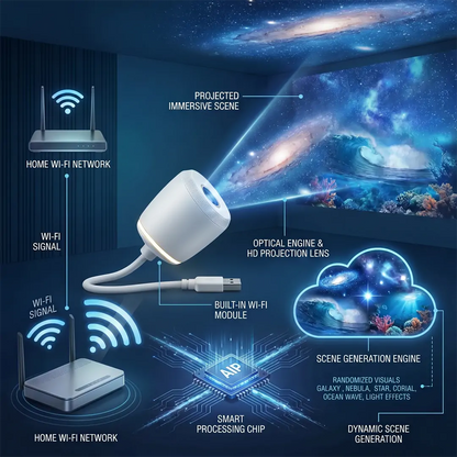 Ovelisy® Night Light Projector