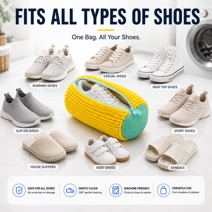 👟 No-Scrub Shoe Washing Bag – Clean & Protect Your Sneakers In The Washing Machine