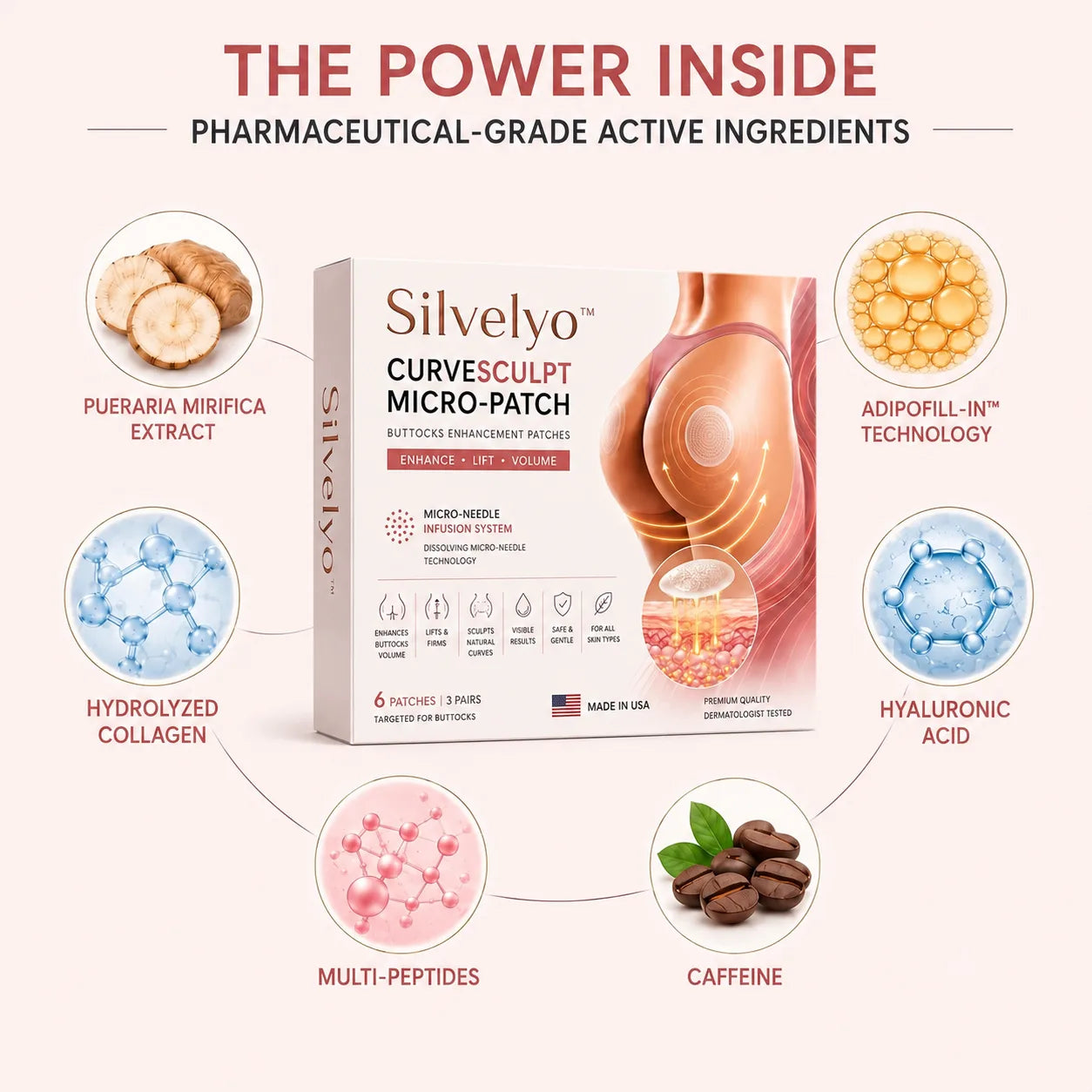 💥Selling out soon🔥-Ovelisy™ CurveSculpt Micro-Patch ✦ Sculpt • Firm • Smooth Lower Body Curves ✦ Micro-Needle Infusion System