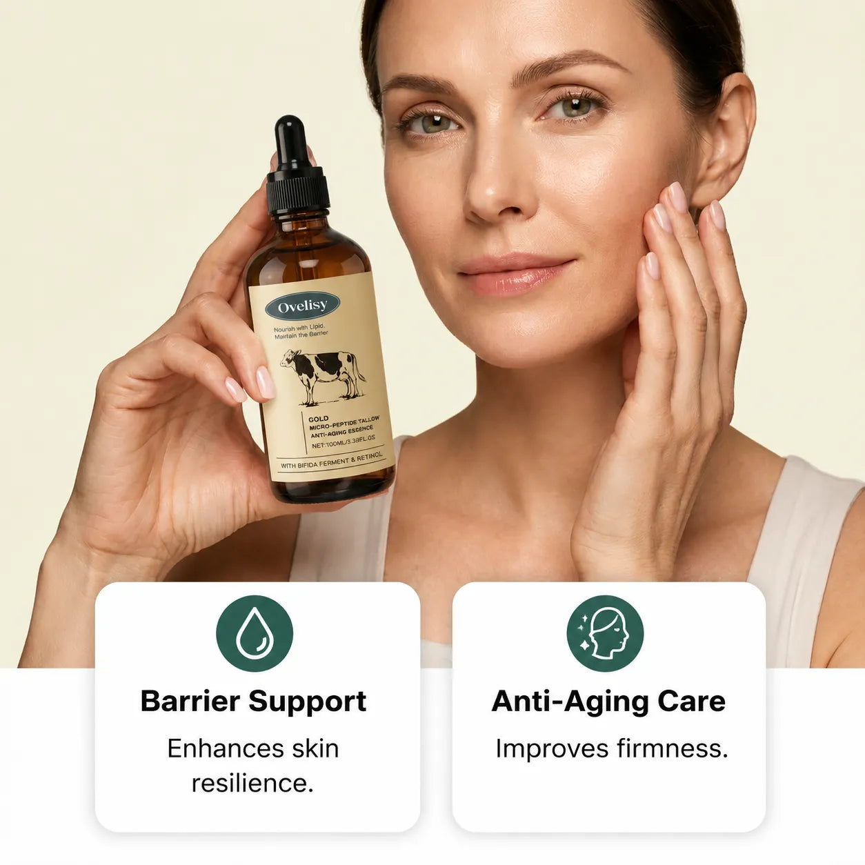 💥Selling out soon🔥- Ovelisy® The First Tallow Retinol Serum That Doesn't Burn Sensitive Skin