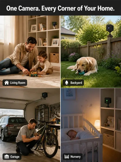 1080P Wi-Fi Surveillance Camera with Night Vision