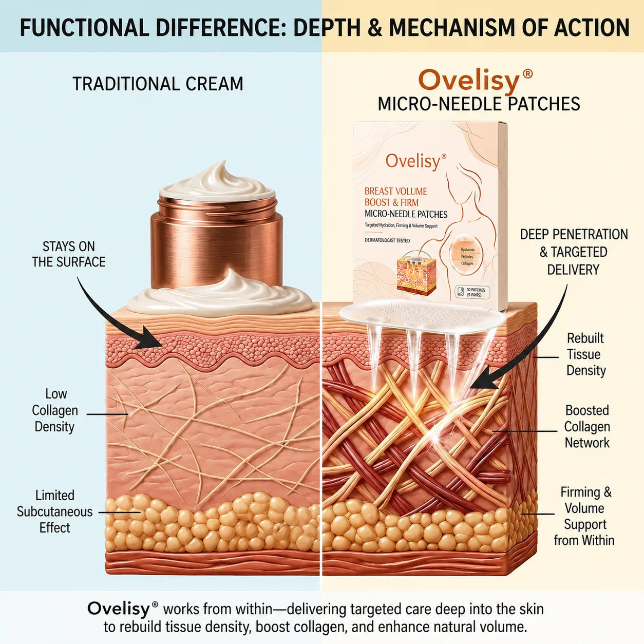 Breast Enhance Mentmicroneedle Patch