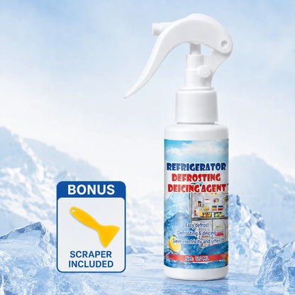 🧊De-icer Spray for Fridge & Freezer🎁(Includes Free Scraper)