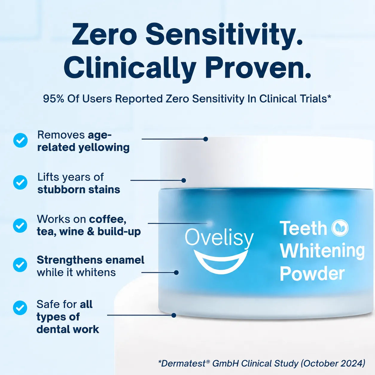 🔥Limited 49% off - Dentist-Approved Teeth Whitening Powder