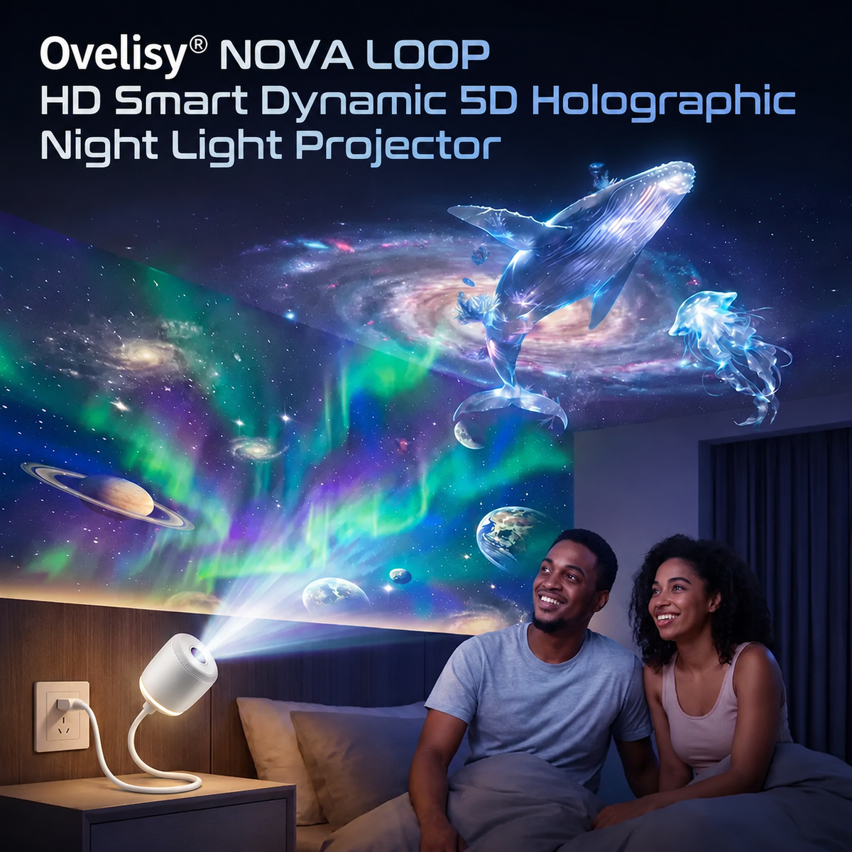 Ovelisy® Night Light Projector