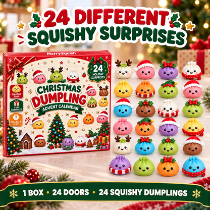 🎄MerrySquish Original Dumpling Advent Calendar