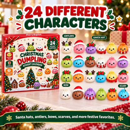 🎄MerrySquish Original Dumpling Advent Calendar