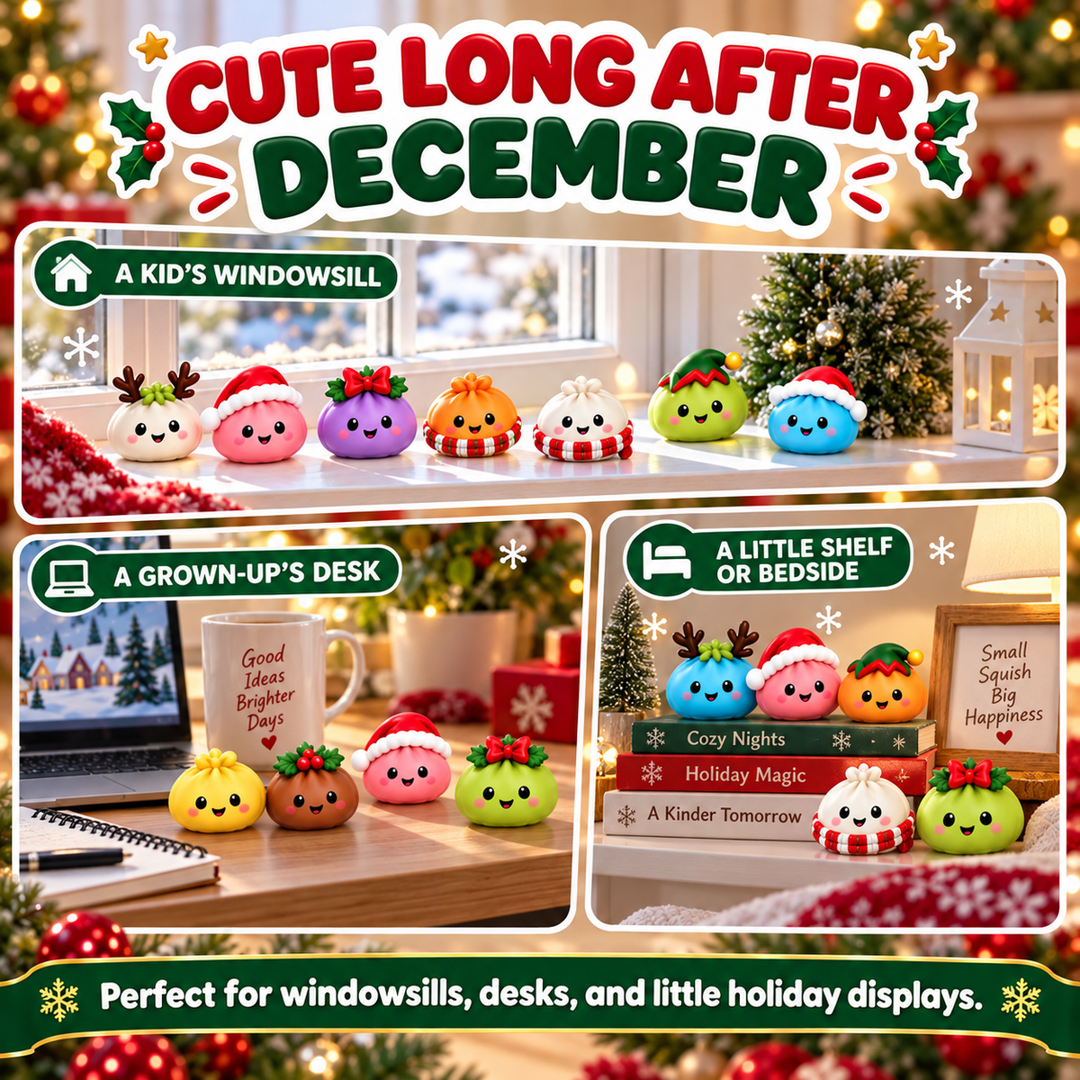 🎄MerrySquish Original Dumpling Advent Calendar