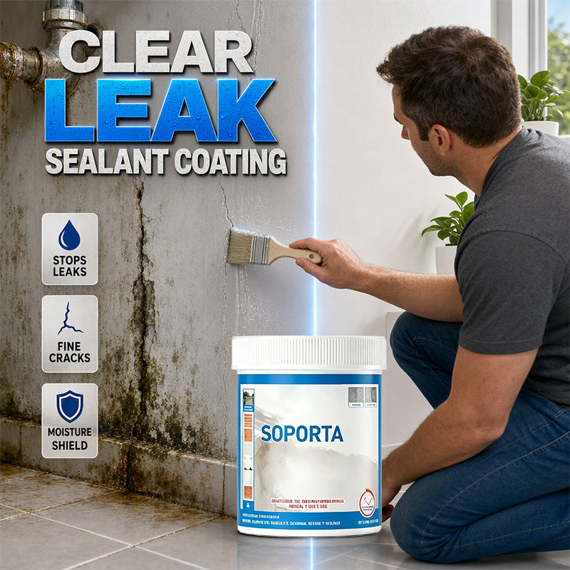 💧Multi‑Surface Waterproof Repair Sealant – Clear Leak Sealant Coating, Invisible Anti‑Leak Protective Coating for Cracks Walls Roof Pipes