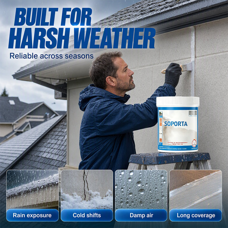 💧Multi‑Surface Waterproof Repair Sealant – Clear Leak Sealant Coating, Invisible Anti‑Leak Protective Coating for Cracks Walls Roof Pipes